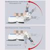 BDJSN Electric Elbow Joint Rehabilitation, Elbow Joint Stretching Trainer with 5-Finger Fixed and Joint Floating Design, Adjustable 0-90 Bending/Stretch Angle, for Arm Fracture view 2