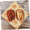 BRIGHTFUFU 500 Sheets Food Grade Greaseproof Paper Wrap Cute Patterned Sandwich and Snack Paper Lightweight Space-Saving for Picnics Lunch Boxes Parties view 4