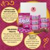 Frys Turkish Delight Gift Box - x5 Frys Turkish Delights 51g Bars Bundled With Frys Mini Turkish Delight Bars 105g - Turkish Delight Chocolate Gift - Letterbox Gift Friendly view 3