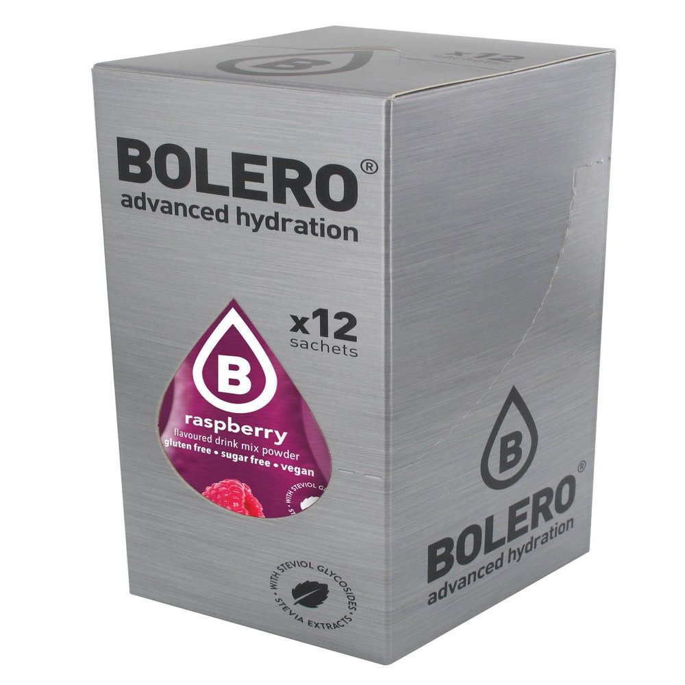 Bolero Advanced Hydration Sugar Free Instant Drink (Raspberry) 9g x 12 sachets