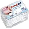 Sanitral 300 Pcs Dental Floss Picks (6 x 50) with Clear Hygienic Cases  2-in-1 Disposable Toothpicks for Teeth Cleaning view 2