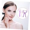 GOOHOCHY 3pcs Women Manual Facial Hair Remover Spring Epilator Set for Upper Lip and Face Hair Removal Handheld Threading Tool for Precise Facial Removal Random Color view 3