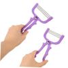 GOOHOCHY 3pcs Women Manual Facial Hair Remover Spring Epilator Set for Upper Lip and Face Hair Removal Handheld Threading Tool for Precise Facial Removal Random Color view 4
