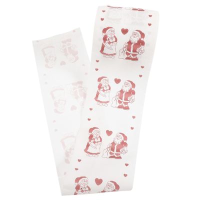 Abaodam Christmas Toilet Paper Soft Toilet Paper for Bathroom Christmas Toilet Paper Roll Festive Decoration for Holiday Party Theme