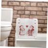 Abaodam Christmas Toilet Paper Soft Toilet Paper for Bathroom Christmas Toilet Paper Roll Festive Decoration for Holiday Party Theme view 3