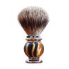 Magyfosia Premium 3 Band Silver Tip Pure Badger Hair Shaving Brush Resin Handle Super Soft Luxury Salon Soap Foam Shave Accessory for Men Wet Safety Razor view 1