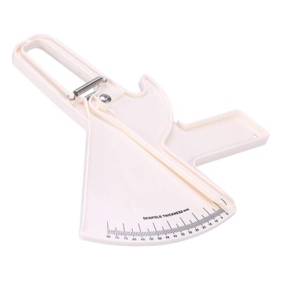 Body Fat Measure Fat Caliper Body Measure Body Fat Caliper Measures Body Fat Monitoring Body Fat Women for Men Home Gym (White)