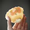 Glazed Color Hand-Painted Litchi Cover Bowl Handmade Thin Fetal Flower Mouth Bubble Tea (As Show Fits all) view 2