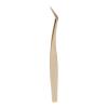HighStainless Steel Eyelash Extension Tweezers for Volume Lashes with Comfortable Grip, Widely Used for Professional Beauty Eyelash Extension (Long Oblique Tweezer) view 4