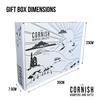 Valentines Day Traditional Cornish Afternoon Cream Tea Hamper  4 Person - Fresh Heart Scones, Tea, Jam, Cornish Heart Biscuts & Roddas Clotted Cream - Gift Box view 4