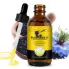 Black Seed Oil | 100% Pure, Natural And Premium Cold Pressed | Best For Hair Growth & Skin Care & Protect Joints - Strong From Virgin Organic Blackseed Nigella Sativa Seeds Oil (60Ml) view 2