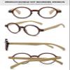 Lanomi Retro Round Reading Glasses Women Men Spring Hinges Lightweight Clear Vision Eyeglasses Brown 3.5 view 3
