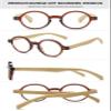 Lanomi Retro Round Reading Glasses Women Men Spring Hinges Lightweight Clear Vision Eyeglasses Brown 3.5 view 4
