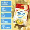 Applied Nutrition Original Critical Mass - Weight Gainer with MCT Powder, High Calorie Protein Powder Mass Gainer (6kg - 25 Servings) (Banana) view 2