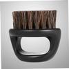 Beavorty 3pcs Handle Beard Brush Portable Boar Bristles Men's Shaving Beard Brush for Daily Use view 2
