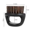 Beavorty 3pcs Handle Beard Brush Portable Boar Bristles Men's Shaving Beard Brush for Daily Use view 4
