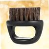 minkissy 2pcs Handle Beard Brush Portable Boar Bristles Men's Shaving Beard Brush for Daily Use view 3