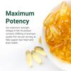 Omega 3 6 9 High Strength Essential Fatty Acids Fish Oil Supplement 1000mg Soft Gel Capsules & Added Vitamin E (180) view 3