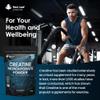 Creatine Monohydrate Powder 100% Pure Micronized Creatine - 150g Increased Absorption & Mixing, Creatine Powder for Physical Performance + Scoop Pre Post Workout Gym Supplements UK Made by New Leaf view 3