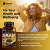Shilajit Capsules 1400mg 60% Fulvic Acid - High Strength Himilayan Shilajit, 2 Months Supply Shalajit Resin - Made in The UK Supplement by New Leaf 120 Capsules view 3