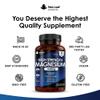 Magnesium Citrate Capsules 1620mg - 240 Fill - Super Strength Supplements - with 500mg Elemental Vegan Magnesium - Not Tablets or Gummies - Muscle & Sleep Support (Four Months Supply) view 4