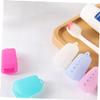 15pcs Toothbrush Cover Toothbrushes Electric Toothbrush Cap Toothbrush Case Tooth for Teeth Electric Food Grade Silicone Travel Toothbrush Holder Anti-dirty view 3