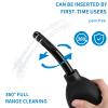 310ML Douche Enema kit Silicone - Reusable Constipation Relief for Men & Women - Black view 3