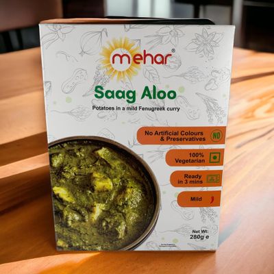 Mehar RTE - Saag Aloo - 280g