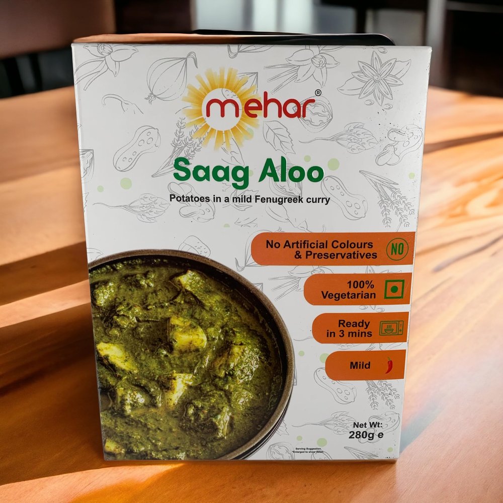 Mehar RTE - Saag Aloo - 280g