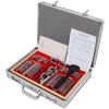 104 Trial Lens Set Metal Rim Aluminum Case Free Trial Frame,Metal Rim Optometry Kit,Aluminum Case Trial Frame Optometry Optician Test view 1
