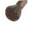Beavorty 2pcs Natural Wooden Handle Boar Bristles Mustache Beard Brush for Men Hair Beard Care for Wet Shaving view 2