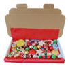 Christmas Festive Chocolate Foils Milk Chocolate Assortment Sweet Gift Box Xmas Stocking Filler Christmas Treats Box - Santa Belt coin,Santas,Nutcracker,Sprouts Snowie Stars 225g view 3