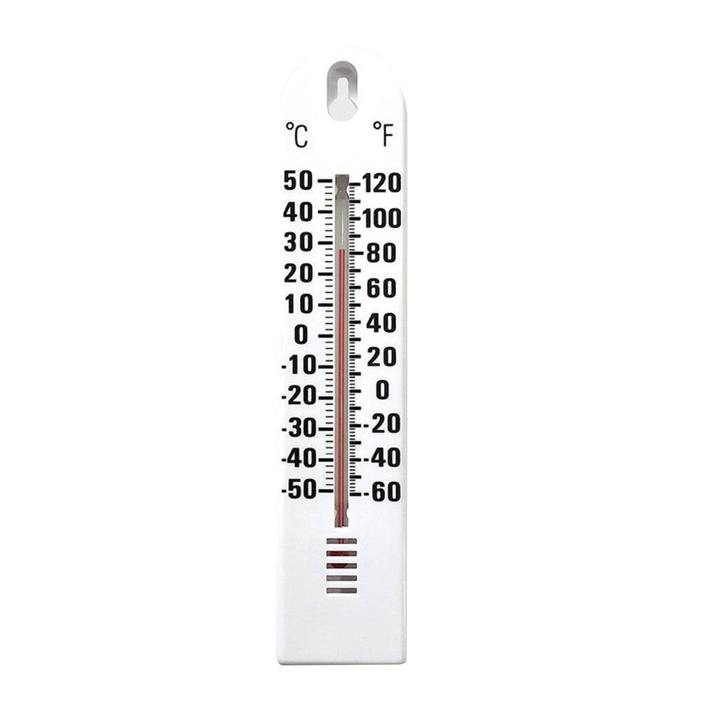 Gereiny LLLucky Wall Hanging Thermometer Temperature -50-50?/-60-120 Ffor Indoor Outdoor Home Garden Office Decoration
