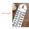 Gereiny LLLucky Wall Hanging Thermometer Temperature -50-50?/-60-120 Ffor Indoor Outdoor Home Garden Office Decoration view 2