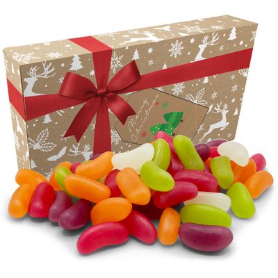Christmas Sweets Stocking Filler Secret Santa Box Of Jelly Beans Small Gift Ideal for Family Friends Teachers and Work Colleagues