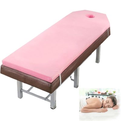 8cm Thicken Beauty Bed Mattress Topper Removable And Washable Massage Table Mattress With Face Breath Hole Spa Bed Pad Protector For Lash Bed(bed Not Included)(Size:75x190cm,Color:Pink T)