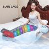 Air Compression Leg Massager Sequential Device Compression Pump Recovery Boots Blood Circulation Machine for Circulation and Fatigue Relief (Color : 1 Leg and Machine, Size : 8 Cavity) view 2