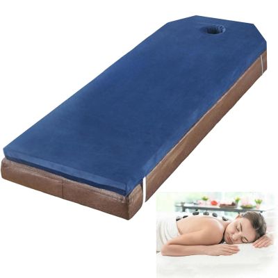 8cm Thicken Beauty Bed Mattress Topper Removable And Washable Massage Table Mattress With Face Breath Hole Spa Bed Pad Protector For Lash Bed(bed Not Included)(Size:70x190cm,Color:Blue T)