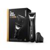 MANSCAPED The Lawn Mower 5.0 Ultra Groin & Body Hair Trimmer  Dual-Head SkinSafe Trimmer & Foil Blades, Waterproof Wet/Dry Groomer, USB-C Rechargeable with Travel Case, Mens Ball Shaver, Black view 1