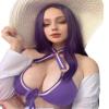Minoktey Silicone Breast Fake Silicone Breast for Transvestites B-I Cup Cosplay, brown, Cotone E cup view 1