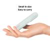 Rotating Manual Trimmer, Nose Hair Clipper, Nose Hair Knife, 3pcs Manual Nose Hair Trimmer Double Heads 360 Degrees Rotation Deep Cleansing Nose Hair Cutter Mint Green view 2