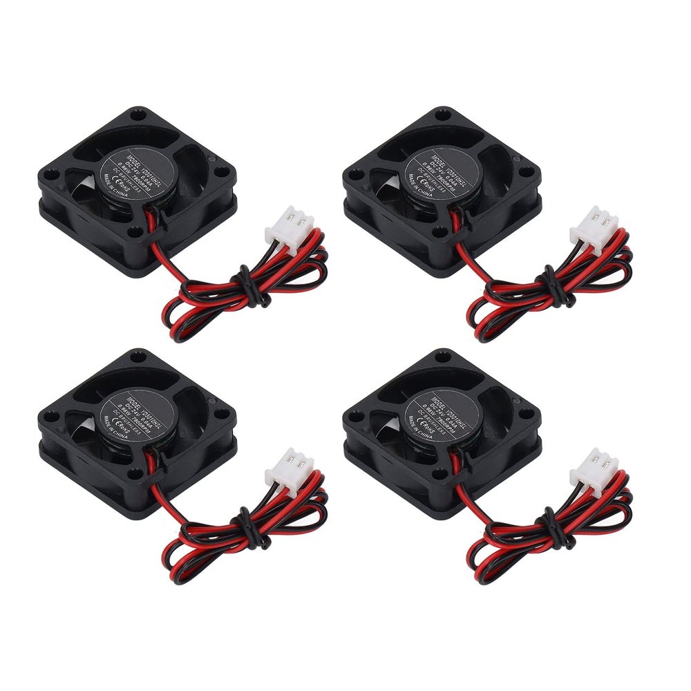 4pcs 3010 DC Brushless Cooling DC Brushless Fan, 3010 DC Brushless Fan Fan 3D Printer Extruder Hot End Cooling Fan Hydraulic Bearing Heatsink Cooler (DC24V)