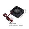 4pcs 3010 DC Brushless Cooling DC Brushless Fan, 3010 DC Brushless Fan Fan 3D Printer Extruder Hot End Cooling Fan Hydraulic Bearing Heatsink Cooler (DC24V) view 4