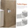 Mobestech 2 Rolls Labyrinth Pattern Toilet Paper Bulk Funny Print Bathroom Tissue Paper Creative Game Design Wood Pulp Toilet Supplies view 2