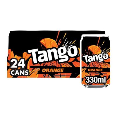 TANGO Orange 330ml Can (Pack of 24)