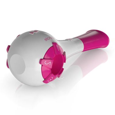 BODYA Respiratory Muscle Trainer Mucus Cleara Removal Device, Portable Lung Trainer Breathing Exercise, Lung Recovery Lung Exerciser (Pink)