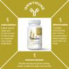 Fermented Wheat Germ Extract - 13 mg spermidine per Capsule - with zinc and thiamine - 60 Capsules (60 Count (Pack of 1)) view 4