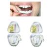 Flipped Warmth 2 Pairs False Teeth Fake Tooth Cosmetic Teeth Veneers Silicone Dentures Cosmetic Veneer Instant Smiling Teeth Matching Set Natural Shade Comfort Fit Dental Prostheses view 1