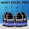 Out Angled Whey Protein Powder, Whey Excel Pro, Banana Flavour 2kg, High Protein with Whey Protein Isolate for Muscle Recovery view 3