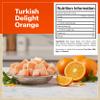 Eastanbul Turkish Delight, Turkish Delights Candy with Orange Flavor, 250g view 2